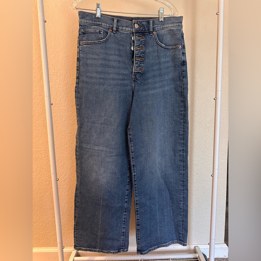 Express Wide Leg Jeans